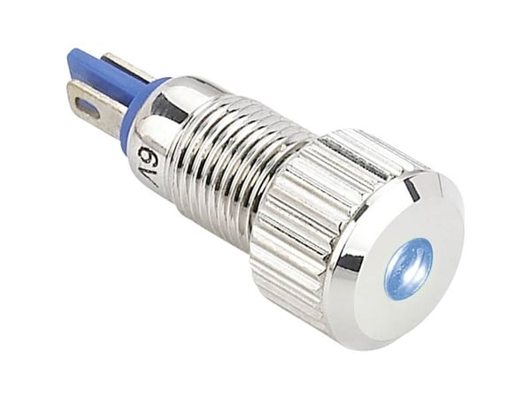 TRU COMPONENTS 149491 LED-merkkivalo Blå 24 V/DC, 24 V/AC GQ8F-D/B/24V/N