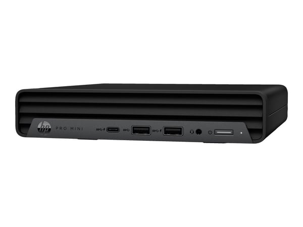 HP Pro 400 G9 - Mini Core i5 - RAM 16 GB - SSD 512 GB - NVMe - Gigabit Ethernet - Win 11 Pro - monitor: ingen - tastatur: Tysk