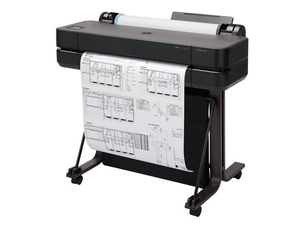 HP DesignJet T630 - 2025 Edition - 24" storformatsskriver - farge - ink-jet - Rull A1 (61,0 cm x 45,7 m), A1, ANSI D - 2400 x 1200 dpi - inntil 0.5...