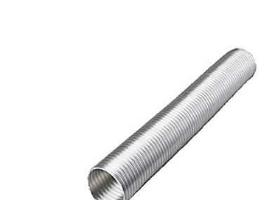 Flexslang Ø100 mm längd 3000 mm aluminium