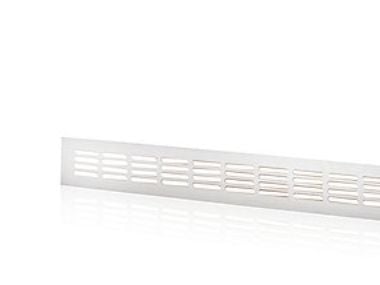 Duka ventilationsgaller typ 460 - Aluminium, Aluminium, 400x60 mm