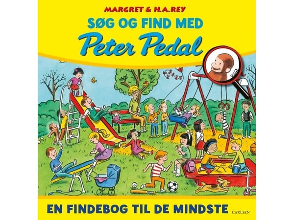 Søk og finn med Peter Pedal - En finn-bok for de minste | H. A. Rey | Språk: Dansk