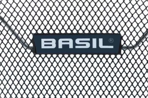 Basil Lesto, Bak, Sykkelkurv, Stål, Svart, 5 kg, 320 mm