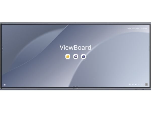 Viewsonic IFP105UW, 2,67 m (105"), 2449,92 x 1033,56 mm, 400 cd/m², 1,07 miljardia väriä, 5120 x 2160 pikseliä, WUHD Viewsonic IFP105UW, 2,67 m (105"), 2449,92 x 1033,56 mm, 400 cd/m², 1,07 miljardia väriä, 5120 x 2160 pikseliä, WUHD
