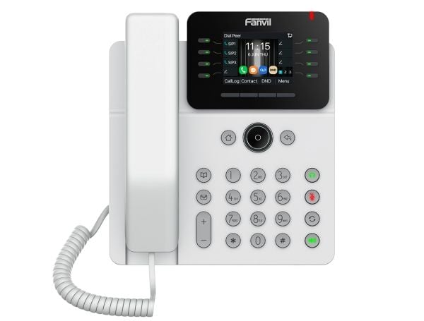 Fanvil V62G, IP-telefon, Sort, Kablet håndsett, SIP-info, 12 linjer, 1000 oppføringer