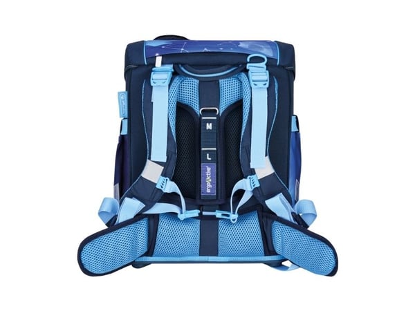 Herlitz FiloActive XL Plus Cosmic, Lunchboks, Pennal, Pencil pouch, Skolesekk, Sportsbag, Gutt, Barneskole, Ryggsekk, 21 l, Forlomme, Sidelomme