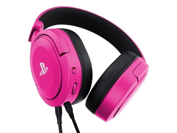 Trust GXT 498P Forta, Kabel, Spela, 20 - 20000 hz, 253 g, Headset, Rosa