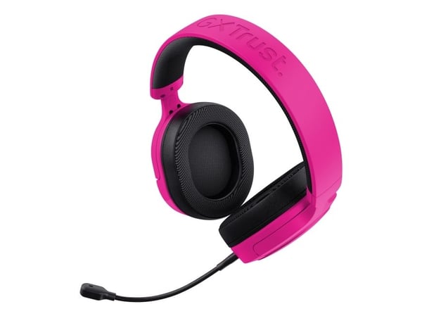 Trust GXT 498P Forta, Kabel, Spela, 20 - 20000 hz, 253 g, Headset, Rosa