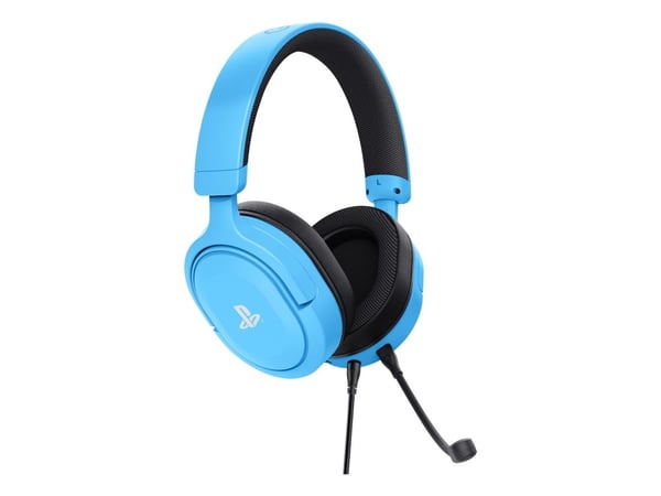 Trust GXT 498B Forta, Kabel, 20 - 20000 hz, Spela, 253 g, Headset, Blå
