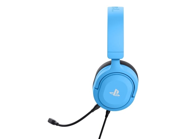 Trust GXT 498B Forta, Kabel, 20 - 20000 hz, Spela, 253 g, Headset, Blå