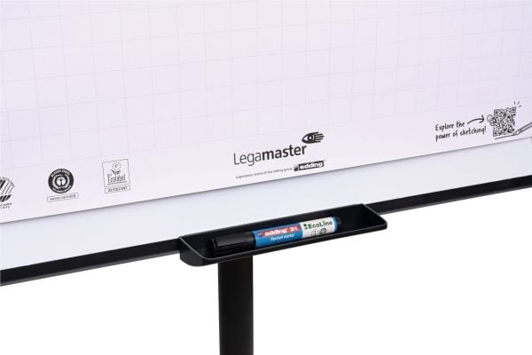 Legamaster 7-153210, Stål, China, 5 hjul, 680 mm, 640 mm, 1890 mm