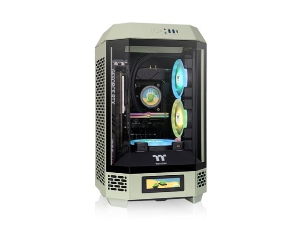 Thermaltake The Tower 250 Matcha Green, Mini Tower, PC, Vihreä, Mini-ITX, SPCC, 21 cm