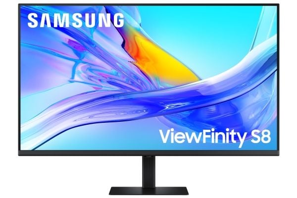 Samsung ViewFinity S8 S37D800EAU - S80D Series - LED-skärm - 37" - 3840 x 2160 UHD @ 60 Hz - VA - 350 cd/m² - 3000:1 - HDR10 - 5 ms - HDMI, Display...