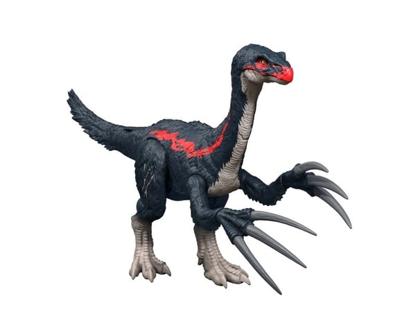Jurassic World SLASH ''N ROAR Therizinosaurus, 4 år, Flerfarget, Plast