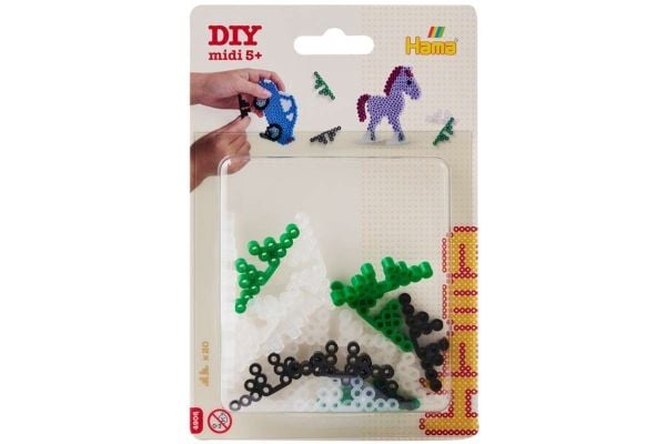 Hama midi perleplater 20 stk. assorterte farger