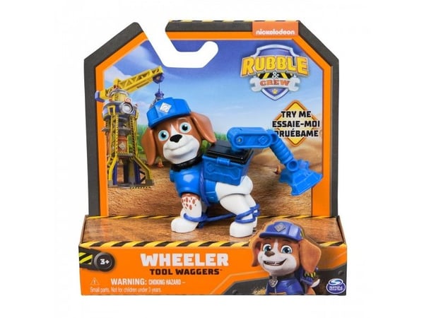 Rubble & Crew Charger Tool Wagger, 3 År, Grå, Rød