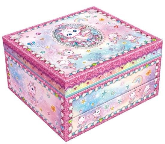 Pulio sett med stempler Katt, ballerina 179BK Pecoware