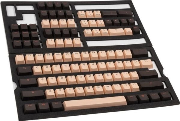 Mus Ducky Rosa PBT Double-Shot Keycap Set, amerikansk layout