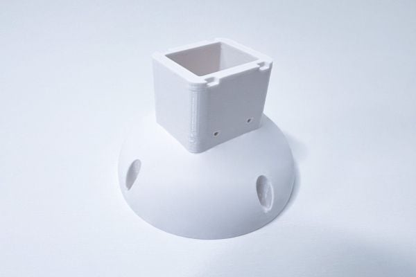 TP-LINK holder/deksel til Tapo C500/C510W/C520WS på veggen hvit