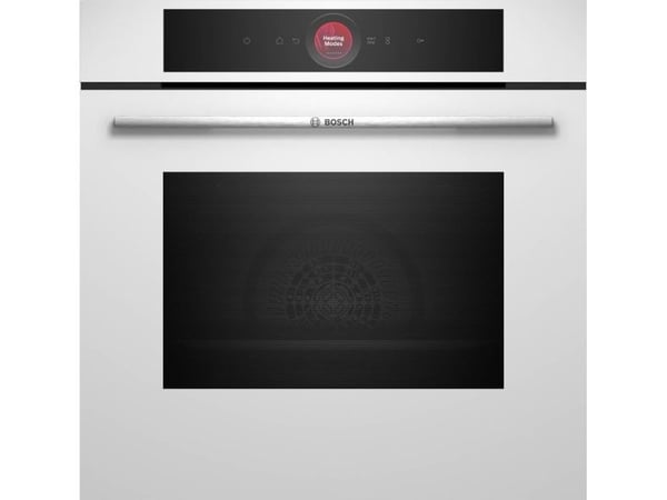 Bosch Serie | 8 HBG7721W1S - Ovn - innebygd - Wi-Fi - fordypning - bredde: 56 cm - dybde: 55 cm - høyde: 58.5 cm - med selvrens - Klasse A+ - hvit