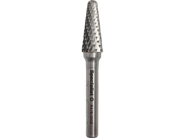 Bore-/fresebits SPECIALIST+ hardmetall fræser KEL, 10x25x6 mm