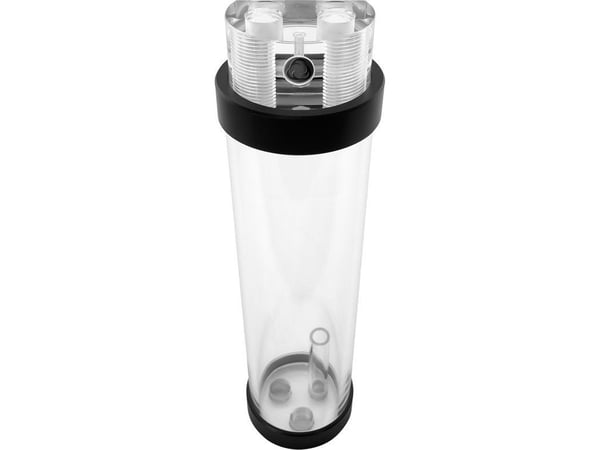 Singularity Computers Protium-reservoir 200 mm – akryl, svart