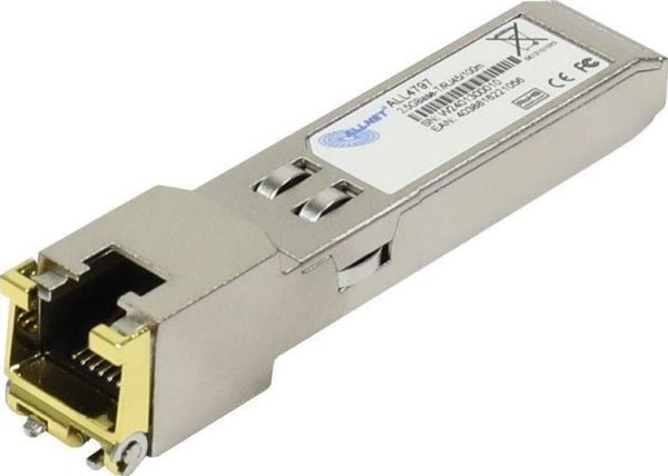ALLNET ALL4797, Kopper, 2500 Mbit/s, mini-GBIC/SFP, 100 m, 2.5 Gigabit Ethernet, 2.5GBASE