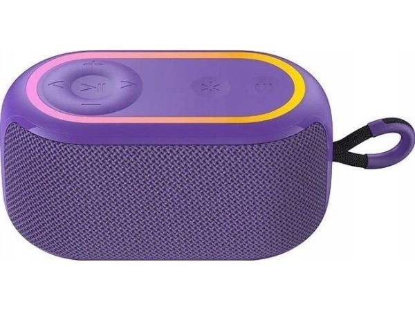 Havit 6939119091262, 6 W, Trådløs, USB Type-A, Bærbar monohøyttaler, Lilla, Akrylonitril-butadien-styren (ABS), Stoff