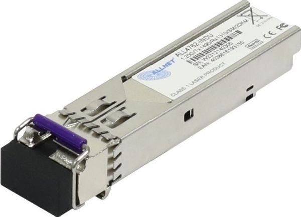 ALLNET Switch Module ALL4762-INDU SFP Mini-GBIC 1000Mbit WDM Bidi/LC Tx1490nm/Rx1310nm - Switch ( ALL4762-INDU )