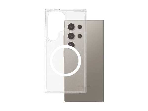 CARE by PanzerGlass Urban Combat - Baksidedeksel for mobiltelefon - termoplast-polyuretan (TPU), polykarbonat - hvit, stjernebelyst - for Samsung G...
