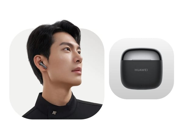 Huawei FreeBuds SE 3 - True wireless-hodetelefoner med mikrofon - i øret - Bluetooth - svart