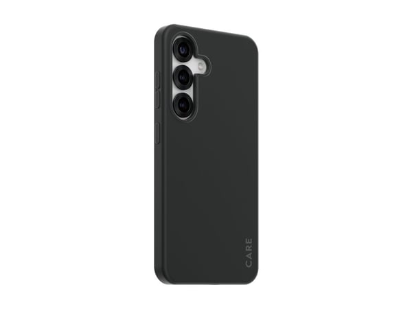 CARE by PanzerGlass - Bakdeksel til mobiltelefon - 100 % resirkulert polykarbonat - svart