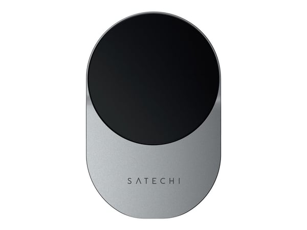 Satechi Satechi Satechi Qi2 langaton autolaturi - Qi2 15W langaton autolaturi yhteensopiva MagSafen kanssa (harmaa)