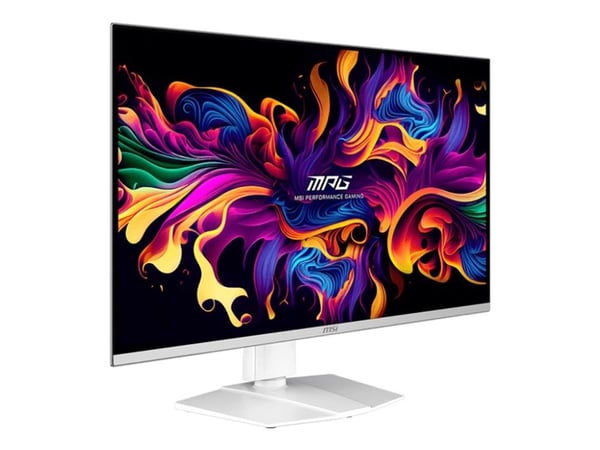 MSI MPG 321URXWDE QD-OLED, spillskjerm - (80 cm (31,5 tommer) UltraHD/4K, QD-OLED, Adaptive-Sync, USB-C, 240Hz panel) hvit [Energiklasse G] (9S6-3D...