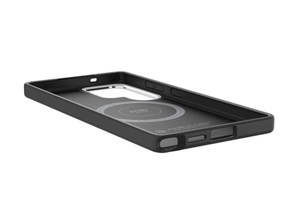 Spigen Enzo GP-FPS938PGA - Baksidedeksel for mobiltelefon - aramid magnet - aramidfiber, termoplast-polyuretan (TPU), carbon finish, eloksert alumi...