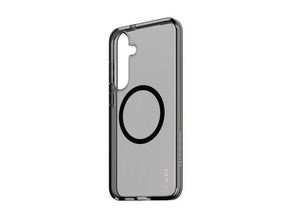 CARE by PanzerGlass Urban Combat - Baksidedeksel for mobiltelefon - polykarbonat, termoplast-polyuretan (TPU) - røykfarget, svart - for Samsung Gal...