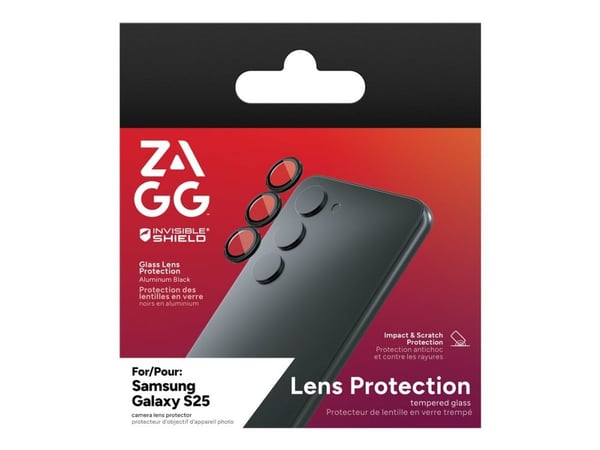 ZAGG InvisibleShield - Linsebeskytter for mobiltelefon - for Samsung Galaxy S25