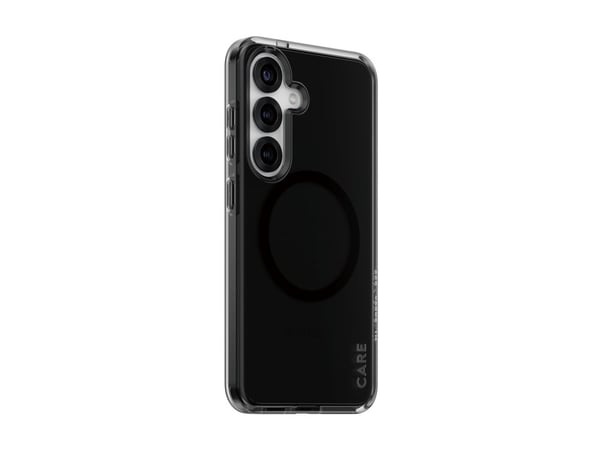 CARE by PanzerGlass Urban Combat - Baksidedeksel for mobiltelefon - polykarbonat, termoplast-polyuretan (TPU) - røykfarget, svart - for Samsung Gal...