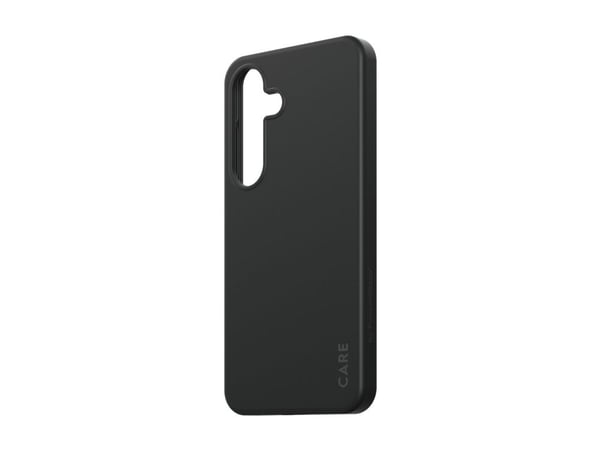 CARE by PanzerGlass - Bakdeksel til mobiltelefon - 100 % resirkulert polykarbonat - svart