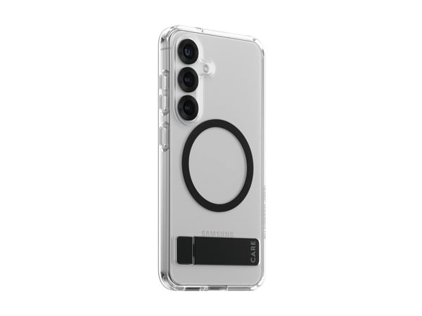 CARE by PanzerGlass - Baksidedeksel for mobiltelefon - stativ - 100 % resirkulert polykarbonat, 100 % resirkulert termoplastisk polyuretan (TPU) - ...