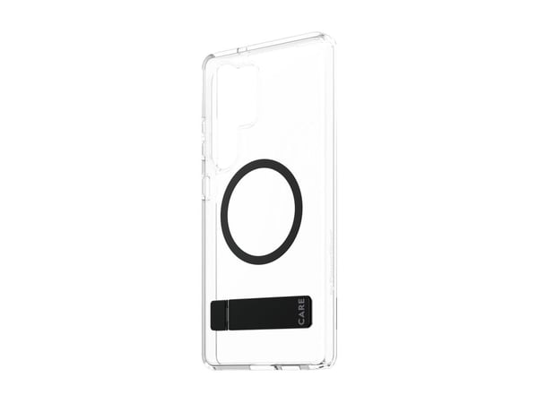 CARE by PanzerGlass - Baksidedeksel for mobiltelefon - termoplast-polyuretan (TPU), polykarbonat, aluminiumslegering - gjennomsiktig - for Samsung ...