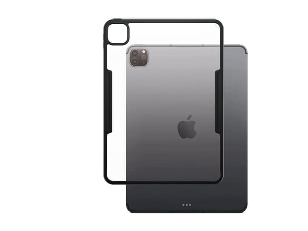 SAFE. by PanzerGlass - Baksidedeksel for nettbrett - selvhelbredende TPU - gjennomsiktig, svart - for Apple 11-inch iPad Pro (1. generasjon, 2. gen...