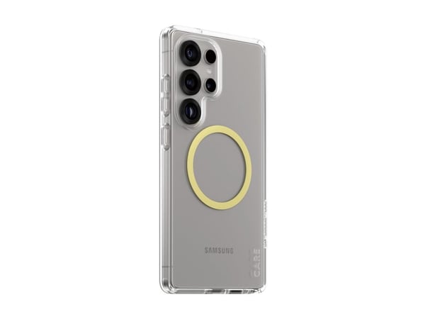 CARE by PanzerGlass Urban Combat - Baksidedeksel for mobiltelefon - polykarbonat, termoplast-polyuretan (TPU) - gjennomsiktig, chardonnay - for Sam...