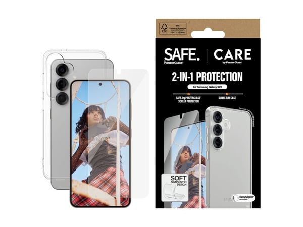 CARE by PanzerGlass Fashion 2-in-1 Set Samsung Galaxy S25