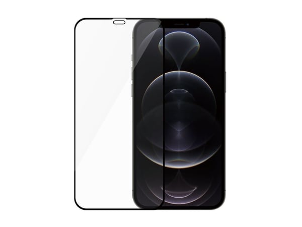 SAFE. by PanzerGlass - Skjermbeskyttelse for mobiltelefon - ultrabred passform - glass - 6.1" - rammefarge svart (en pakke 50) - for Apple iPhone 1...