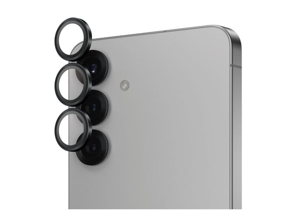 PanzerGlass ® Hoops® svart kameralinsebeskytter Samsung Galaxy S 2025 Plus