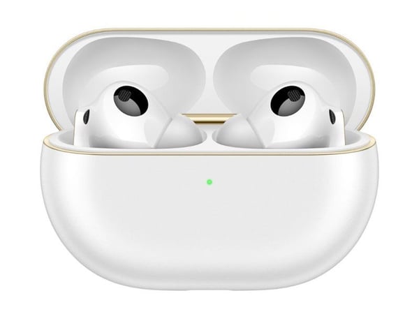 Huawei FreeBuds Pro 4 - True wireless-hodetelefoner med mikrofon - i øret - Bluetooth - aktiv støydemping - hvit