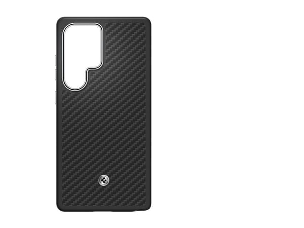 Spigen Enzo GP-FPS938PGA - Baksidedeksel for mobiltelefon - aramid magnet - aramidfiber, termoplast-polyuretan (TPU), carbon finish, eloksert alumi...