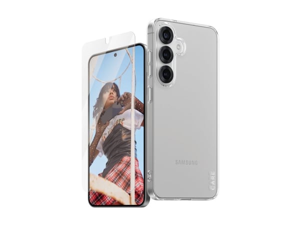 CARE by PanzerGlass X-Ray - Baksidedeksel for mobiltelefon - 2-i-1 - 100 % resirkulert termoplastisk polyuretan (TPU), polyethlen-tereftalat (PET) ...