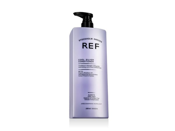 Ref Stockholm Cool Silver Conditioner balsam mot gule toner 1000 ml